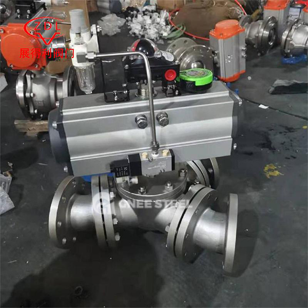 What is Carbon Steel 3 way Ball Valve