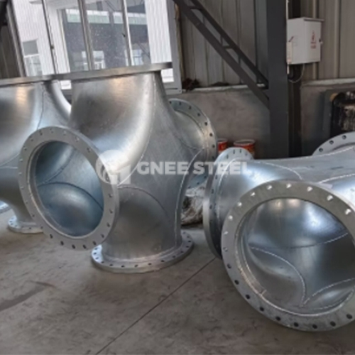 Galvanized Pipe and Cross Ship to UAE