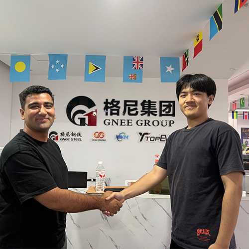 Pakistani Client Visits GNEE to Purchase API K55 Casing