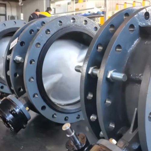 Telescopic Flanged Butterfly Valve